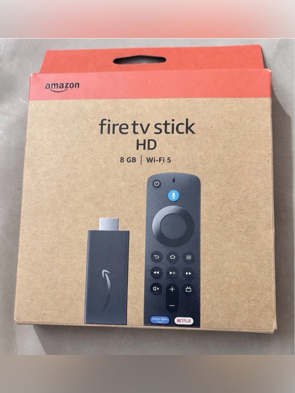 Amazon Fire TV Stick HD 8GB Wi-Fi 5 w/ Alexa Voice Remote – NEW SEALED